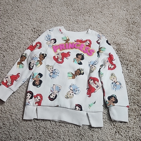 Kid Disney Princess Sweatshirt 4T - Picture 2 of 7